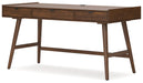 Lyncott - 3 Pc. - Home Office Desk, Chair, Bookcase - Brown Signature Design by Ashley®