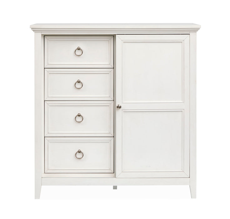 Juniper Hill - Door Chest - Whisper White Magnussen Furniture