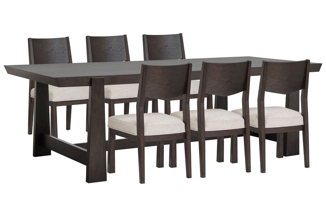 Tauren - Trestle Dining Table Set Magnussen Furniture