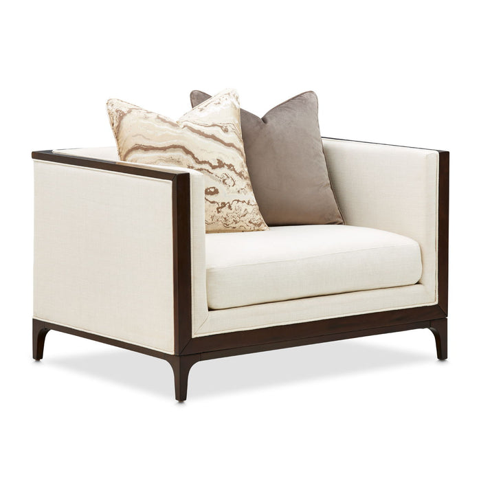 Belmont Place - Matching Chair - Cream / Espresso