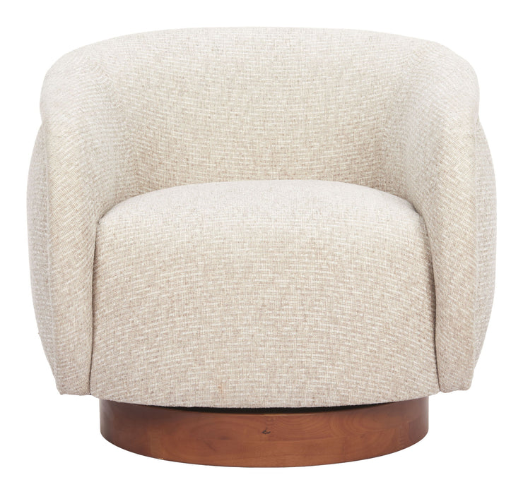 Vinta - Swivel Chair - Beige Zuo Modern