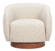 Vinta - Swivel Chair - Beige Zuo Modern