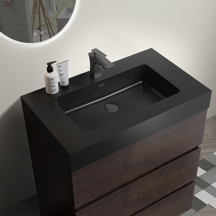 Alice - Bathroom Vanity With Large Storage, Freestanding Home Essentials