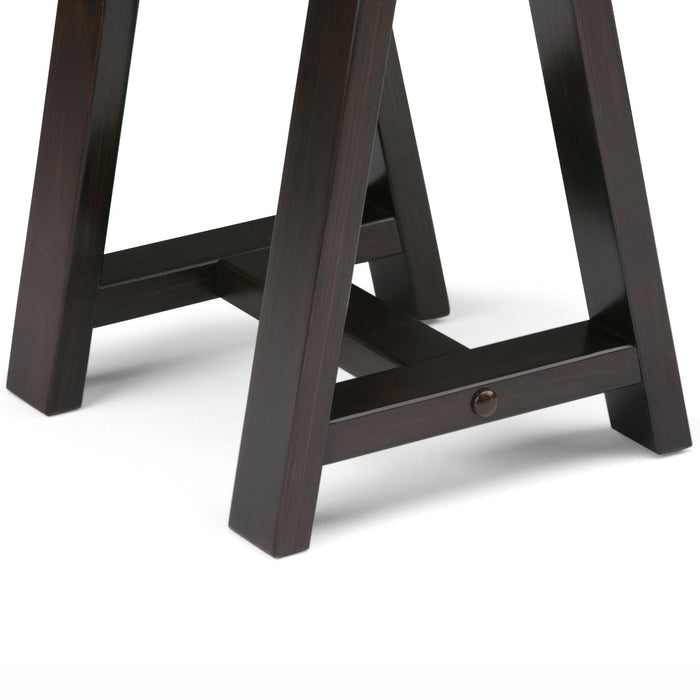 Sawhorse - Handcrafted Console Sofa Table Simpli-Home