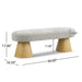Upholstered Bench For Dining Room Noble House