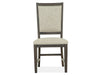 Westley Falls - Step Up Side Chair With Upholstered Seat & Back (Set of 2) - Graphite Magnussen Furniture