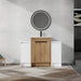 48" Freestanding Bathroom Vanity With Sink And 2 Storage Cabinets, Soft Closing Door - Imitative Oak / White Home Essentials