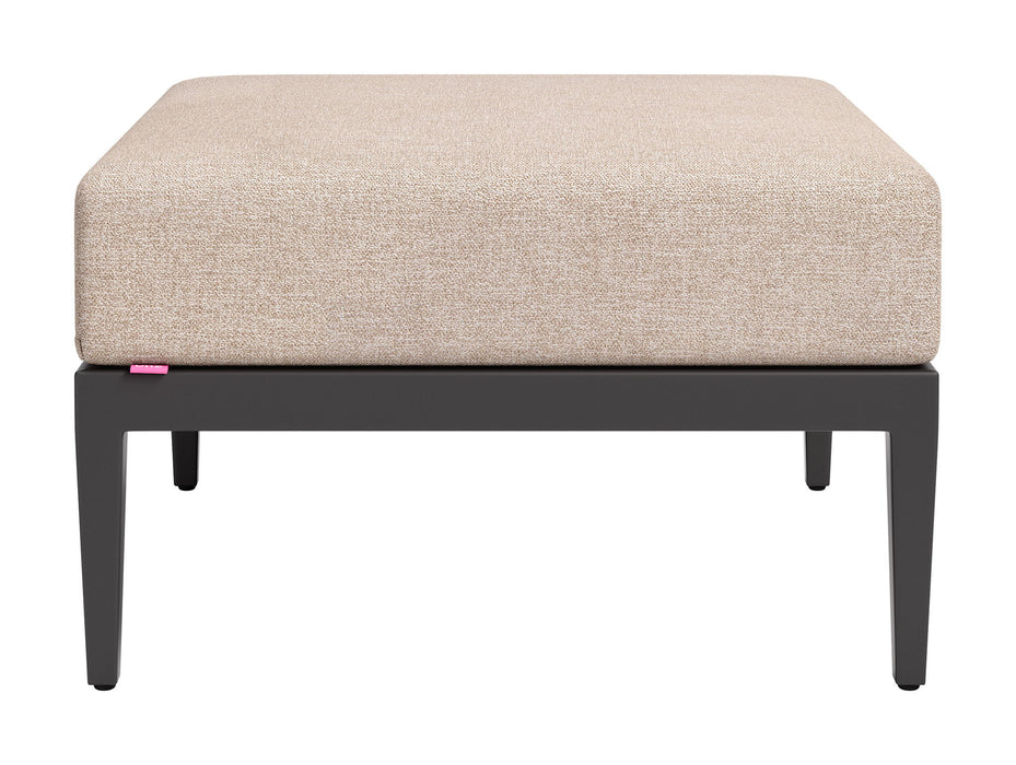 Foret - Ottoman - Beige / Black Zuo Modern