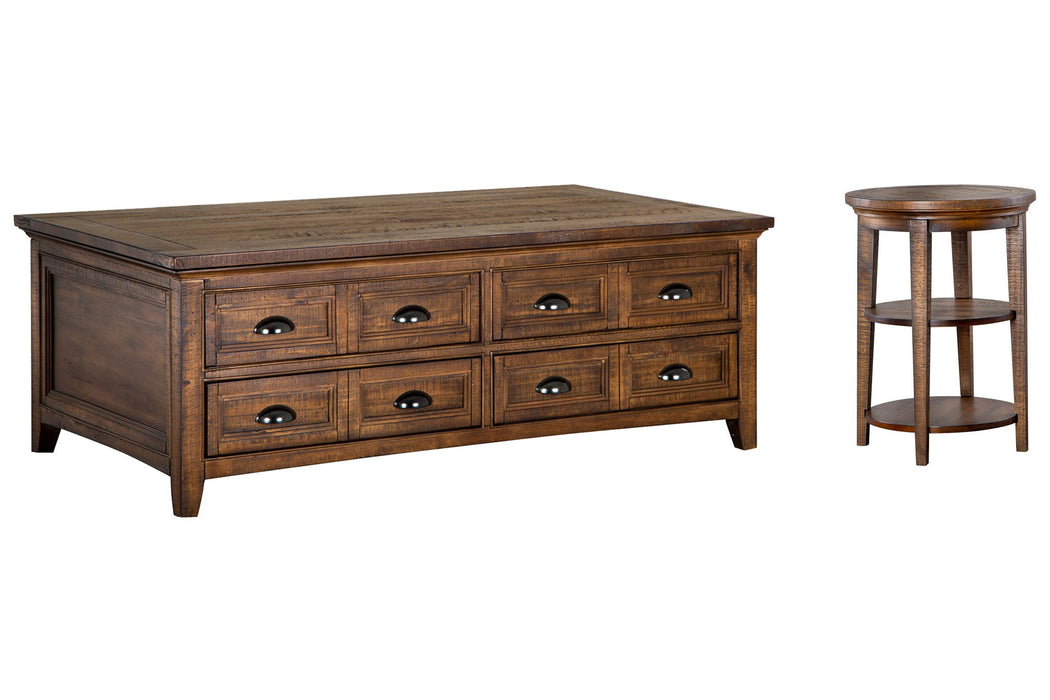 Bay Creek - Lift Top Storage Cocktail Table Set Magnussen Furniture