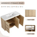 Freestanding Bathroom Vanity With Sink & 2 Soft Close Cabinet Doors Home Essentials