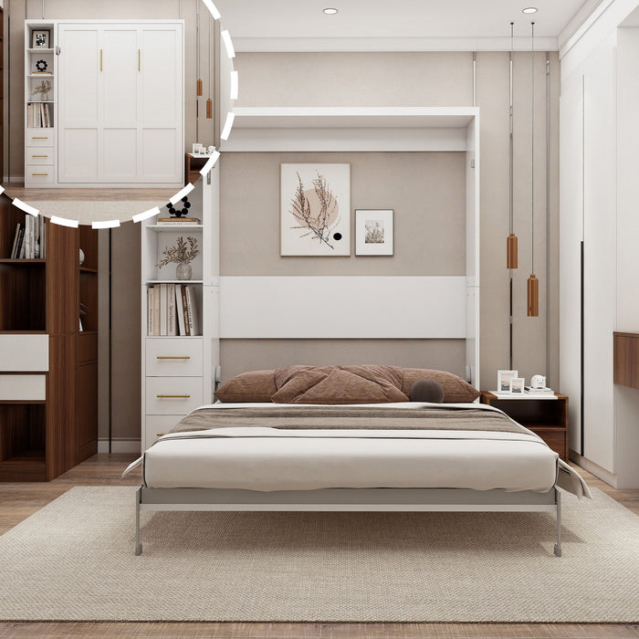 Multifunctional Vertical Murphy Wall Bed Home Essentials
