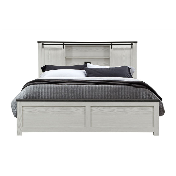 Avery - Bed With Bookcase Headboard Global Furniture USA