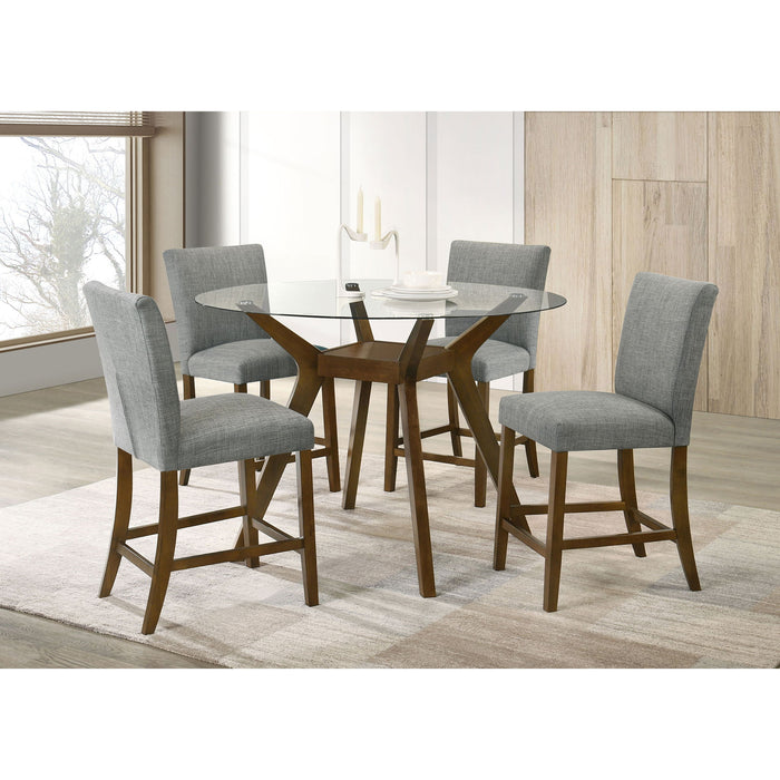 Flynn - 5 Piece Counter Height Dining Set Furniture Max