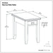 Artisan - Handcrafted Narrow Side Table Simpli-Home