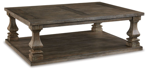 Johnelle - Rectangular Cocktail Table - Gray Signature Design by Ashley®