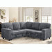 L-Shaped Sofa With Pull Out Sofa Bed With USB Home Essentials