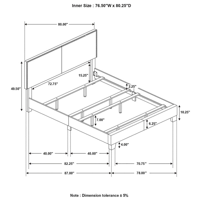 Guyancourt - Panel Bed Furniture Max