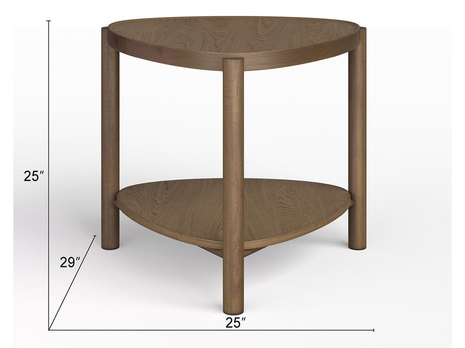 Hadleigh - Shaped Accent End Table Magnussen Furniture