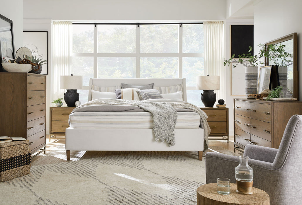 Lindon - Complete Upholstered Island Bed Magnussen Furniture
