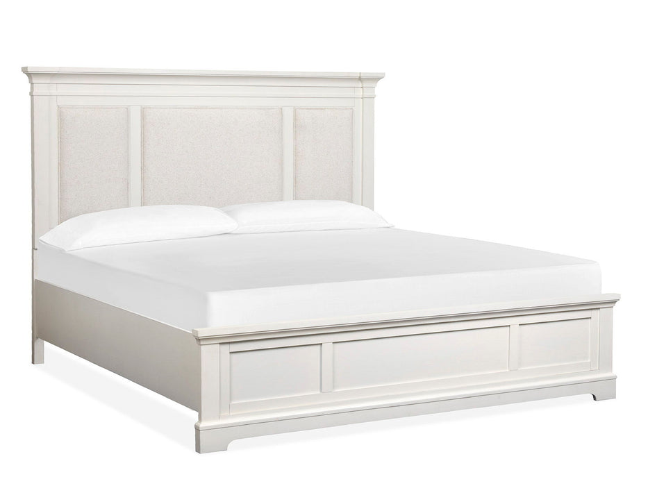 Kingston - Complete Panel Bed With Upholstered Headboard Magnussen Furniture