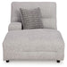 Acklen Place - Laf Power Reclining Back Chaise - Pewter Signature Design by Ashley®