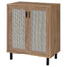 Stagg - 2 Door Shoe Storage Cabinet - Natural Furniture Max