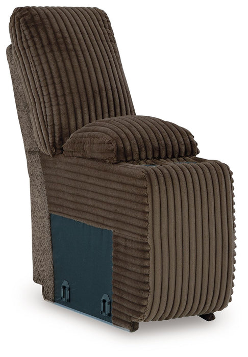 Top Tier - Console With Storage - Chocolate Signature Design by Ashley®