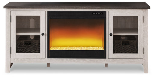 Dorrinson - TV Stand With Fireplace Insert Signature Design by Ashley®