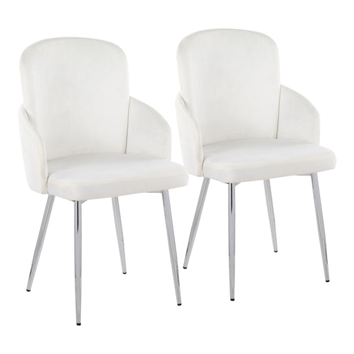 Dahlia - Contemporary, Dining Chair (Set of 2) Lumi Source