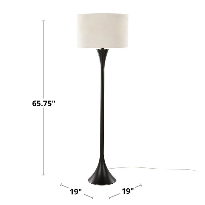 Lenuxe - Contemporary Floor Lamp Lumi Source