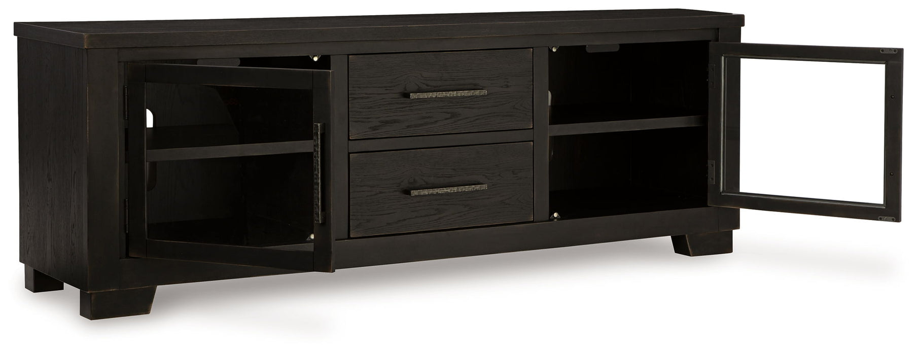 Galliden - Extra Large TV Stand - Black Signature Design by Ashley®