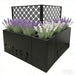Tall Planter Raised Garden Bed With Trellis Daily Nest