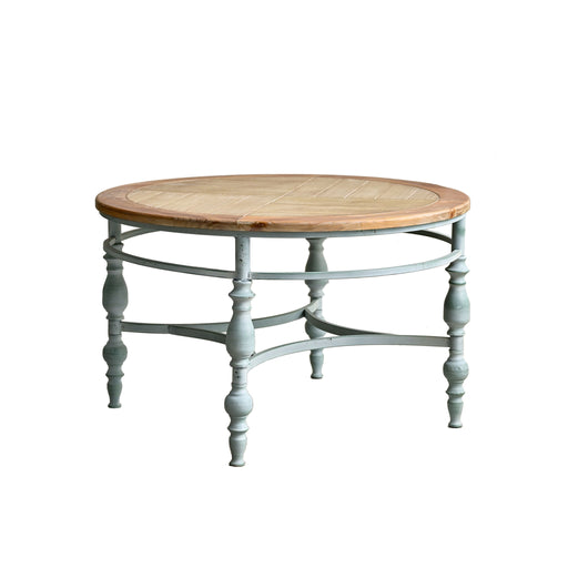 Round Top Carved Table For Living Room Home Essentials