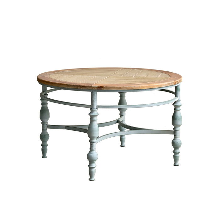 Round Top Carved Table For Living Room Home Essentials