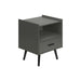 Modern Accent Table With Storage Drawer 8th Street