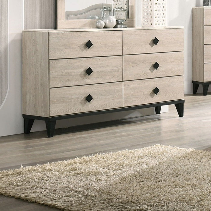 Design Dresser With 6 Drawers Home Essentials