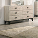 Design Dresser With 6 Drawers Home Essentials