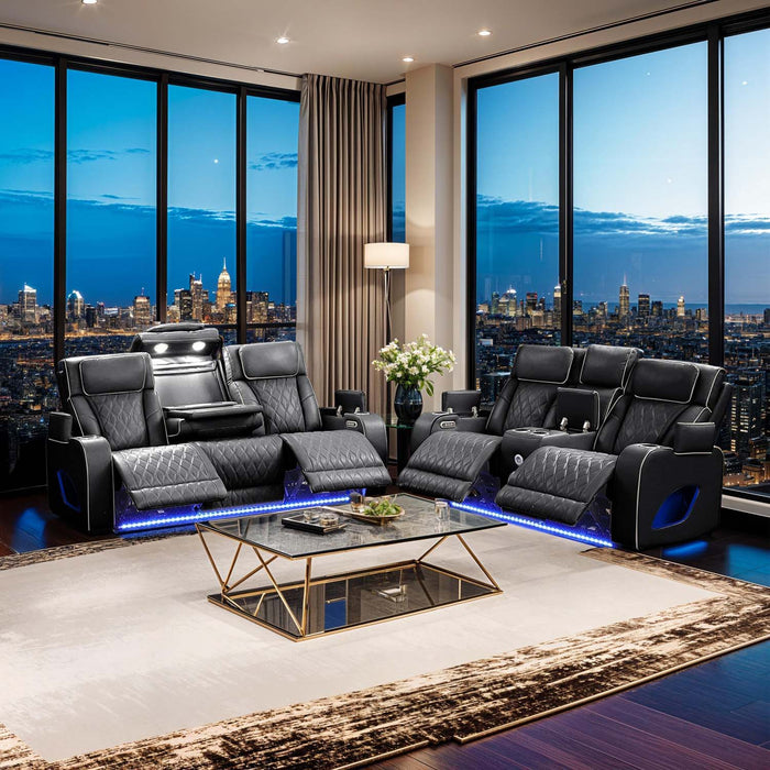Fortuner - Power Reclining Living Room Set Matrix Furniture Group