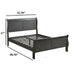 Louis Phillipe Sleigh Bed Home Essentials