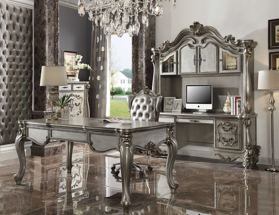 Executive Desk - Silver