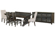 Bellamy - Extendable Rectangular Dining Table Set Magnussen Furniture