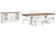 Kingston - Extendable Trestle Dining Table Set Magnussen Furniture