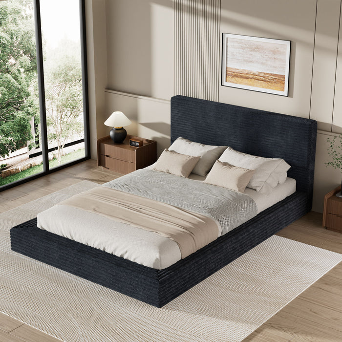 Airframe - Upholstered Bed Frame, Cloud Soft Headboard Home Essentials