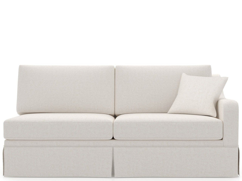 Filmore - Skirted Loveseat RAF, Special Order - White Universal Furniture