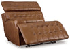 Temmpton - Laf Zero Wall Power Recliner - Chocolate Signature Design by Ashley®