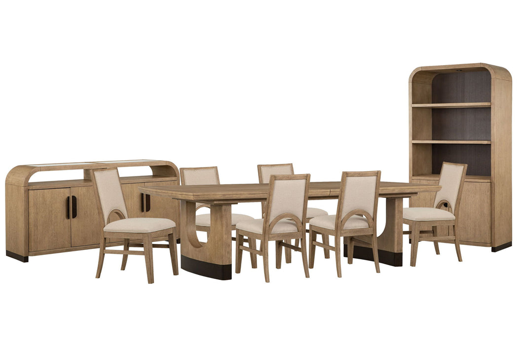 Tristan - Extendable Trestle Dining Table Set Magnussen Furniture