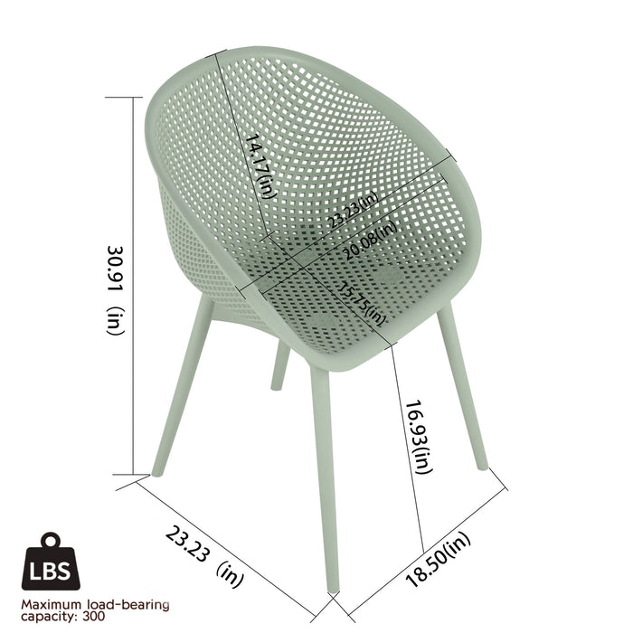 Modern Lounge Chair Set With Round Table Home Essentials