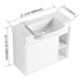 Wall Mounted Bathroom Vanity With Sink & Soft Close Door Home Essentials