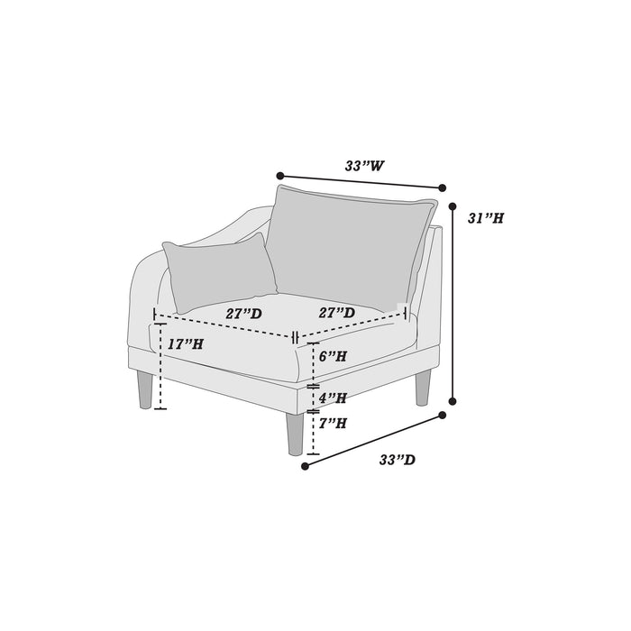 Modular L-Sectional Set With Ottomans - Pink Home Essentials