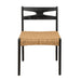 Dining Side Chairs, Indoor Outdoor Armless Chair (Set of 2) Noble House